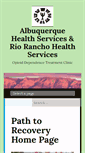 Mobile Screenshot of abqhealthservices.com